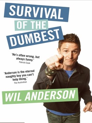 cover image of Survival of the Dumbest
